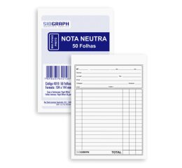 IMPR.NOTA NEUTRA 1/8 50FLS 144X104 C/20 4010