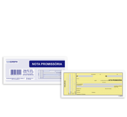 IMPR.NOTA PROMISS&Oacute;RIA 50FLS MINI 144X62 C/20 4021