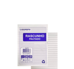 IMPR.BLOCO PAUTADO 50FLS 140X104 C/20 4078