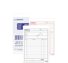 IMPR.PEDIDO MULTIV.1/8 25X2 VIAS 144X104 C/20 4074