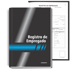 LIVRO REGISTRO EMPREGADO 315X215 50FLS 4515 C/10