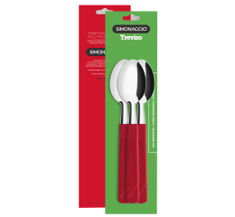 COLHER P/MESA INOX CABO VM CART.C/3 231