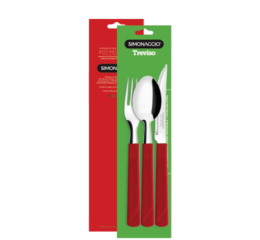 KIT DE TALHERES COLHER/GARFO/FACA VM C/3 230/3