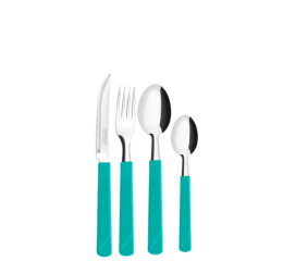 FAQUEIRO INOX 24P&Ccedil;S CABO TIFANY 2220/24