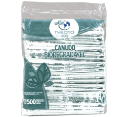 CANUDO BIODEGRADAVEL 21CMX5MM C/100UN 75080
