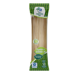 ESPETO DE CHURRASCO BAMBU 30CM C/50UN 64166
