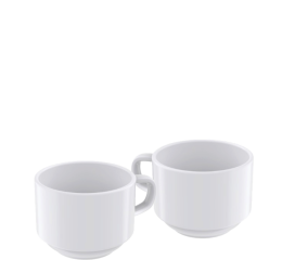 XICARA DE PORC.HOTEL CHA 240ML 96600121 C/12