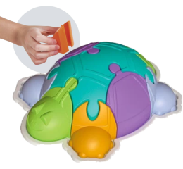 QUEBRA CABEÇA TARTARUGA NA SOLAPA 38CM 883