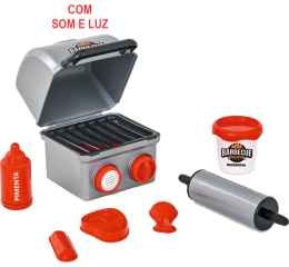 CHURRASQUEIRA CHEF JR. C/SOM E LUZ 18,5CM 847