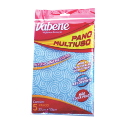 PANO MULTIUSO 28X50CM AZUL PCT C/5 1217