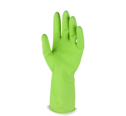 LUVA LATEX LIMPEZA BANHEIRO M VD 1729