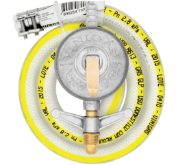 REGULADOR DE GAS C/MANGUEIRA 0,80MTS 163-9