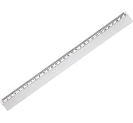 REGUA CRISTAL ESTREITA 30CM C/25 10270012