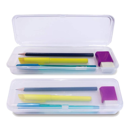 ESTOJO PLASTICO PLUS TRANSL.BCO 10080010