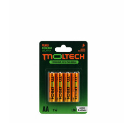 PILHA ALCALINA PEQ. AA CX C/12 CART.C/4UN MR498