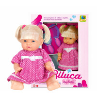 BONECA BILUCA HAIR FASHION 42CM 3044