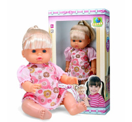 BONECA IZABELY C/CABELO 42CM 3069