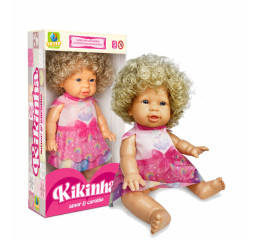 BONECA KIKINHA C/CABELO 41CM 3067