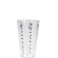 COPO MEDIDOR ACRILICO 700ML 1316 C/12