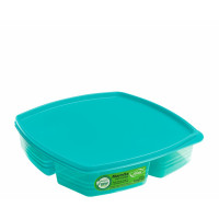 MARMITA PLAST.C/4 DIV.C/TPA.HERM.INTEN.1,6LTS 7980