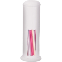 PORTA CANUDOS PLASTICO BRANCO