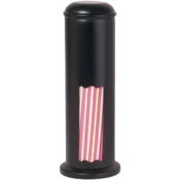 PORTA CANUDOS PLASTICO PRETO