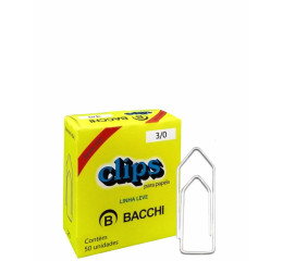 CLIPS GALVANIZADO 3/0 BACCHI 10X50UN