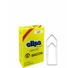CLIPS GALVANIZADO 6/0 BACCHI 10X50UN