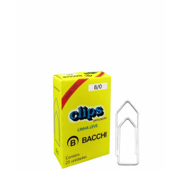 CLIPS GALVANIZADO 8/0 BACCHI 10X25UN