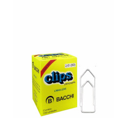 CLIPS GALVANIZADO 2/0 BACCHI 500GR