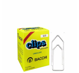 CLIPS GALVANIZADO 6/0 BACCHI 500GR