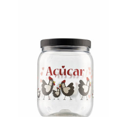 POTE ORGANIZ.DEC.GALINHA AÇUCAR 1,7LT 6625 C/12