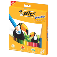 LAPIS DE COR BIC EVOLUT.24 CORES 902638