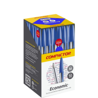 CANETA ESF.ECONOMIC AZ C/50