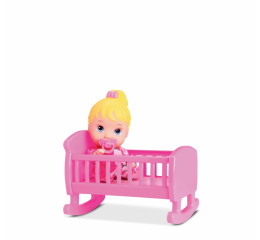 BONECA LITTLE DOLLS NO BERCINHO CX 24CM 8010