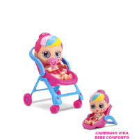 BONECA LITTLE DOLLS GLITTER PASSEIO 20,5CM 8230