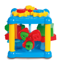 BLOCO BABY DIDATICO C/12PCS CAIXA 22CM 576