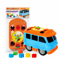 MINIVAN BABY INTERATIVA SOLAPA 36CM 170