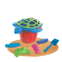 BALDE DE PRAIA TARTARUGA C/ACESSÓRIOS 25,5CM 080