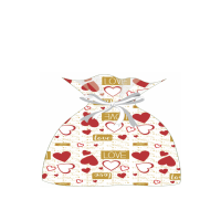 SACO P/PRES.ADULTO ROMANCE 30X45 C/50