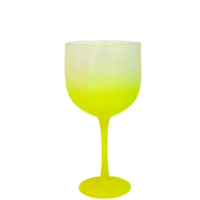 TAÇA GIN 575ML DEGRADE AMARELO 6607