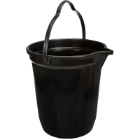 BALDE PLAST.12LTS PT.C/BICO E ALCA PLAST.2821 C/6