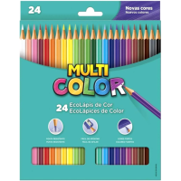 LAPIS DE COR MULTICOLOR GDE 24 COR.112400N C/6