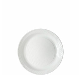 PRATO PLASTICO DESC.15CM C/10