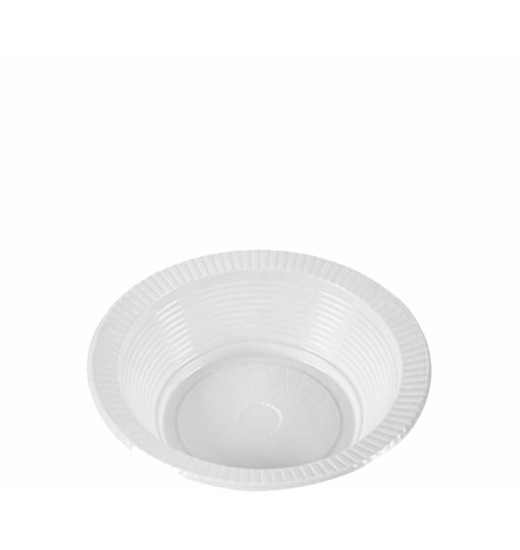 PRATO PLASTICO DESC.FUNDO (CALDO) 15CM C/10