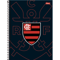 CAD.UNIV.C.D.10X1 160FLS FLAMENGO FIT C/4 338818