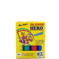 COLA COLORIDA 25G C/4 CORES