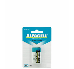 BATERIA ALCALINA 9V CART.C/1 6RL611B