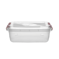 CAIXA PLAST.RET.MULTIUSO C/TRAVA 2,8LTS 6838 C/12