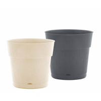 VASO REDONDO TEXTURIZADO C/PRATO 7,8LT CZ/BG 5053